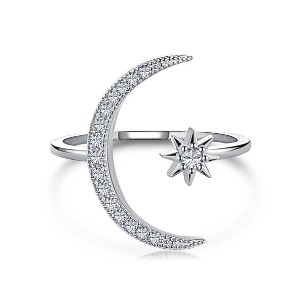 <MAGIC>Eternity Moon & Star Ring