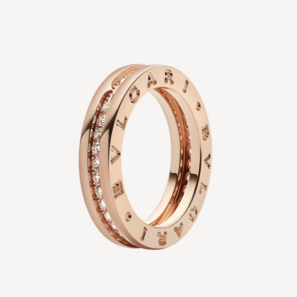 <MAGIC>ZERO 1 ONE-BAND PAVED DIAMONDS ON THE SPIRAL RING