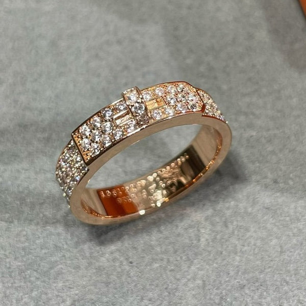 <MAGIC>KELLY PINK GOLD DIAMOND RING