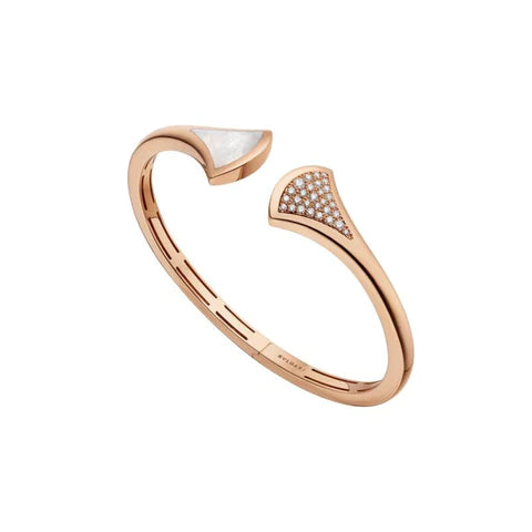 <MAGIC>DREAM BRACELET OPEN PINK GOLD MOP DIAMOND