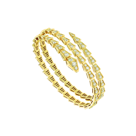 <MAGIC>SERPENTI BRACELET GOLD DIAMOND DOUBLE ROW