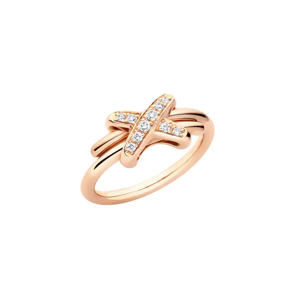 <MAGIC>JEUX DE PINK GOLD DIAMOND RING